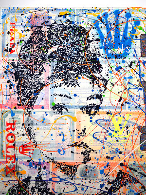 audrey hepburn art popart handmade interiordesign painting artist artwork  Kunst Art By Daniel Jertz