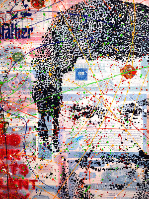pablo escobar art popart handmade interiordesign painting artist artwork  Kunst Art By Daniel Jertz 