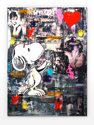 snoopy art popart handmade interiordesign painting artist artwork  Kunst Art By Daniel Jertz