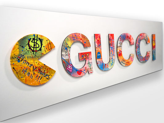 pacman art popart handmade interiordesign painting artist artwork Kunst Art By Daniel Jertz