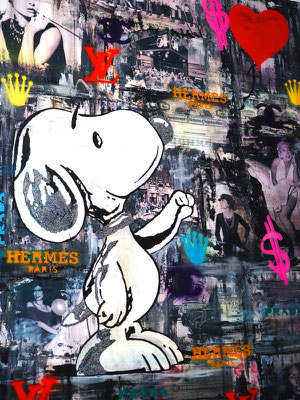 snoopy art popart handmade interiordesign painting artist artwork  Kunst Art By Daniel Jertz