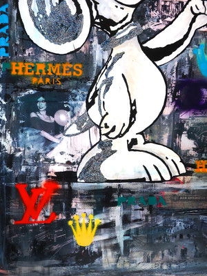 snoopy art popart handmade interiordesign painting artist artwork  Kunst Art By Daniel Jertz