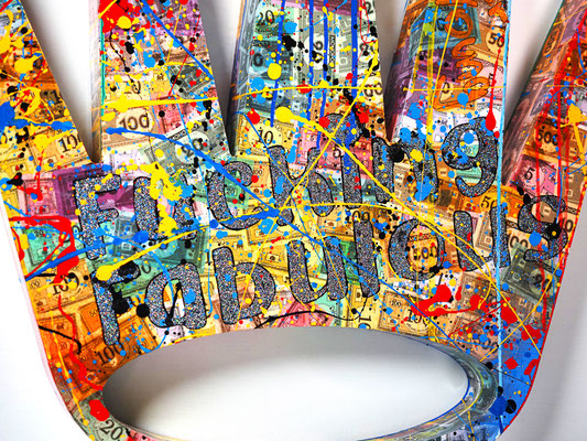 Rolex Krone art popart handmade interiordesign painting artist artwork  Kunst Art By Daniel Jertz