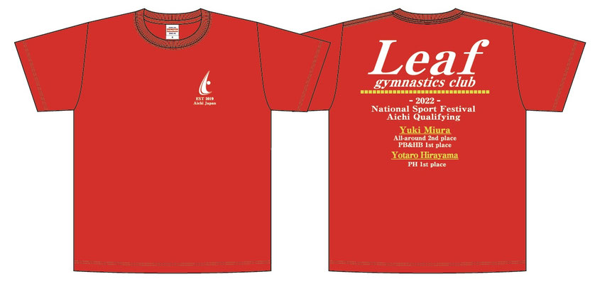 国体記念Tシャツ＆ハーフパンツ - 豊川市 体操クラブ