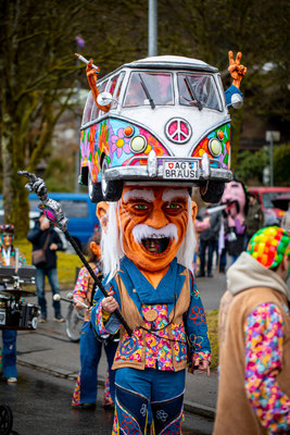 Kinderumzug, Fasnacht, Bräusi-Vögel