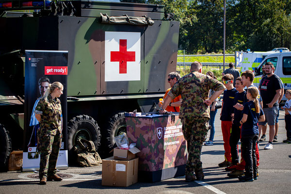 Blaulichttage Sennwald | Schweizer Armee