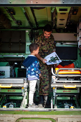 Blaulichttage Sennwald | Schweizer Armee