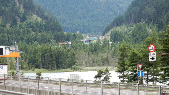 Fast geschafft, da hinten ist der Brennerpass