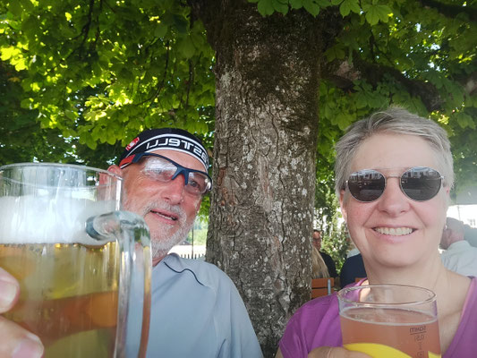 Pause im Kloster Schäftlarn