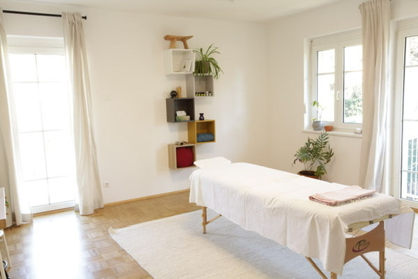 Praxisraum für Cranio Sacral Therapie in Graz
