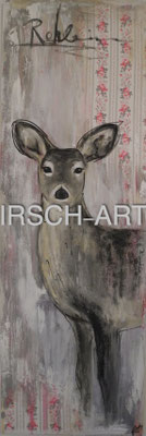 Rehlein II, 2015, 150 x 50 cm (verkauft)