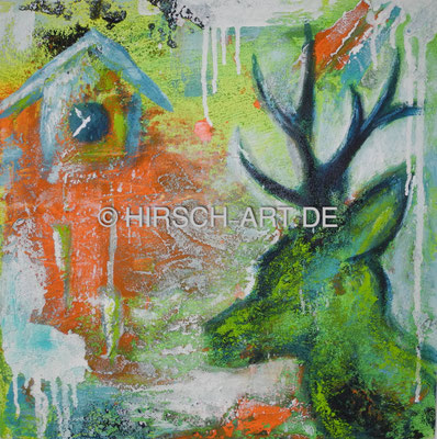 Heimatglück, 2014, 50 x 50 cm
