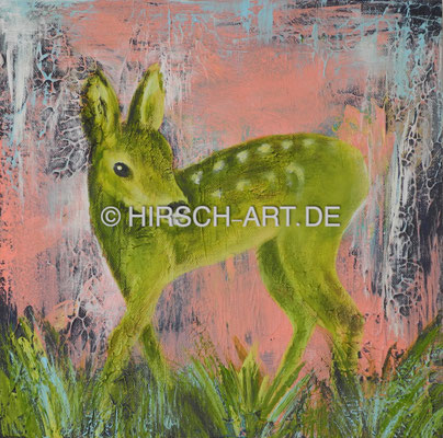 Bambi Preaty Pink, 2014, 30 x 30 cm (verkauft)