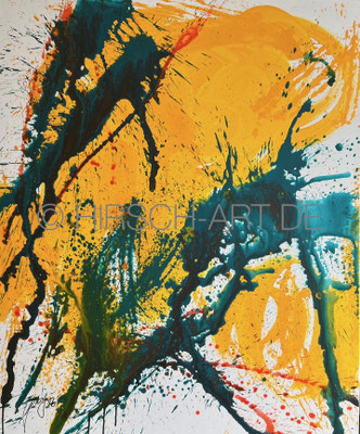yellow hamony, 2026, 120 x 100 cm