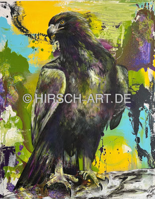 Adler, 2024, 100 x 80 cm