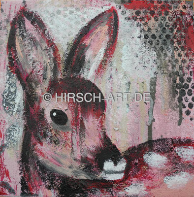 Rose, 2014, 30 x 30 cm (verkauft)