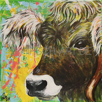 Editha, 2025, 30 x 30 cm (verkauft)