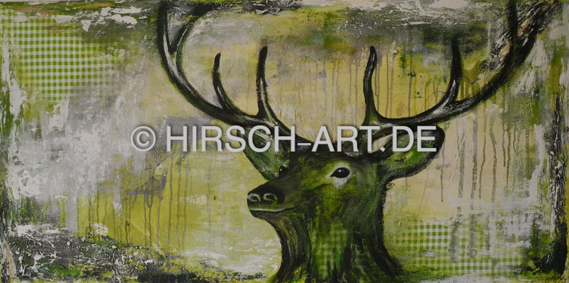 Hubertus, 2015, 80 x 160 cm (verkauft)