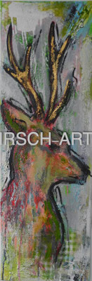 Rehbock, 2013, 30 x 90 cm (verkauft)