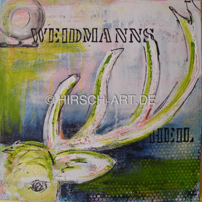 Waidmannsheil, 2014, 60 x 60 cm