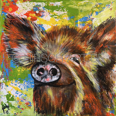 Emil, 2025, 30 x 30 cm (verkauft)