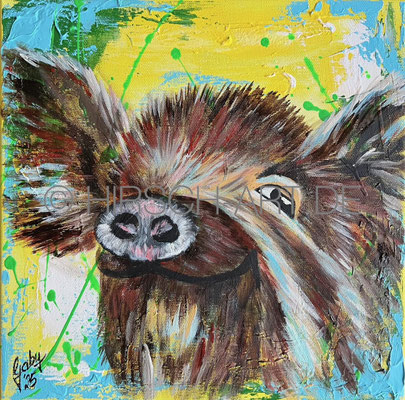 Oskar III, 2025, 30 x 30 cm