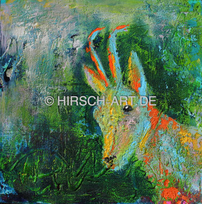 Gemse, 2013, 30 x 30 cm (verkauft)