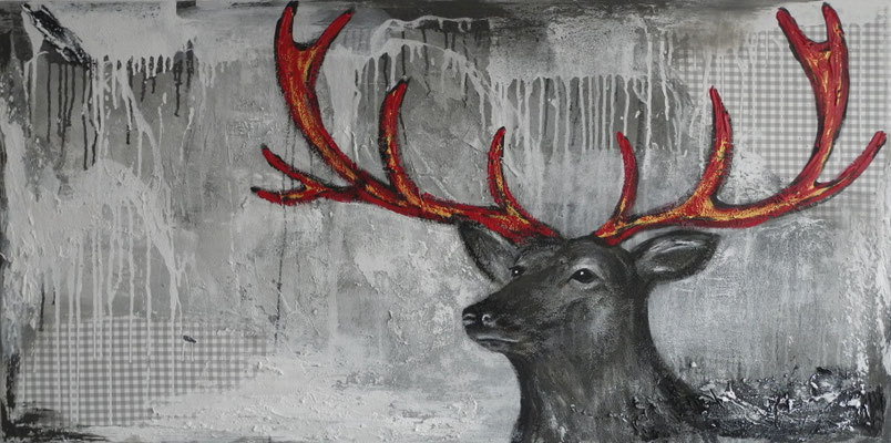 Antonius, 2015, 80 x 160 cm (verkauft)