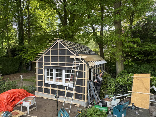 Eilers Bouw, timmerman leusden, schuur