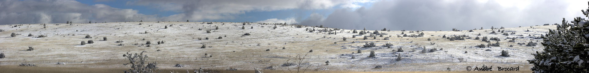 Causse de Sauveterre sous la neige 1