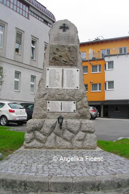 Kriegerdenkmal 1. Weltkrieg Gmünd © Mag. Angelika Ficenc 