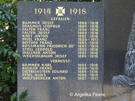 Kriegerdenkmal © Mag. Angelika Ficenc 