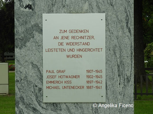Kriegerdenkmal Rechnitz © Mag. Angelika Ficenc 