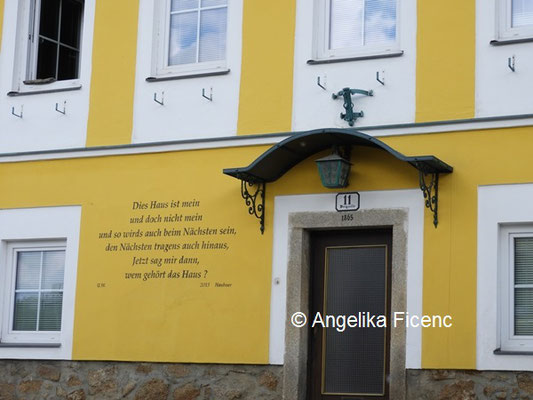 Hausspruch  © Mag. Angelika Ficenc