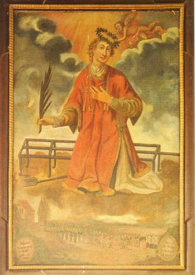 Gemälde des Hl. Laurentius