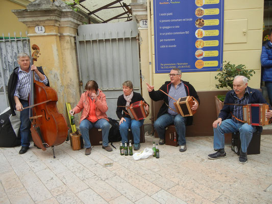 Ganz speziell Strossemusig in Ligurien