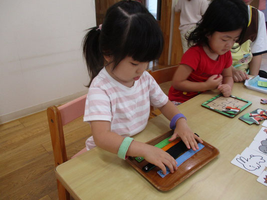 ２歳児　スナップ留め