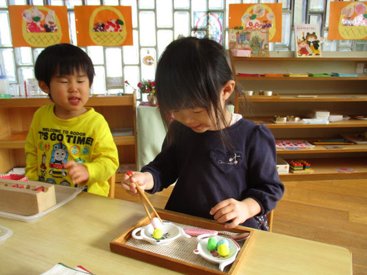 物のあけうつし（箸）