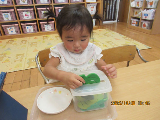 葉っぱ落とし