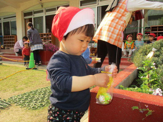 1歳児、みつけたよ