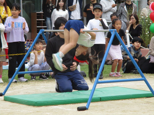 ４，５歳児競技「すすめサーキット」