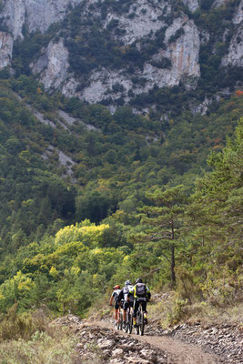 Ronde VTT des 3 Quilles - ©Photo : Sylvain Dossin - Pyrénées Audoises Tourisme