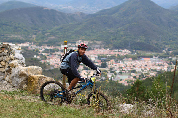 Ronde VTT des 3 Quilles - ©Photo : Sylvain Dossin - Pyrénées Audoises Tourisme