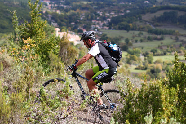 Ronde VTT des 3 Quilles - ©Photo : Sylvain Dossin - Pyrénées Audoises Tourisme