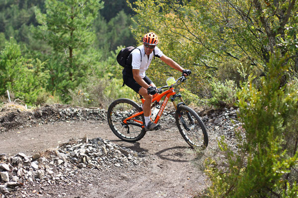 Ronde VTT des 3 Quilles - ©Photo : Sylvain Dossin - Pyrénées Audoises Tourisme