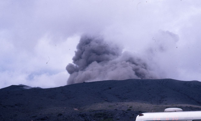 Volcan en activité