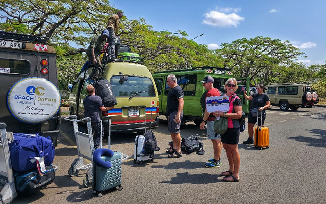 Gepäck wird verladen