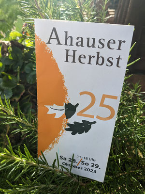 Ahauser Herbst Programm