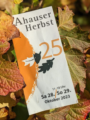 Ahauser Herbst Programm