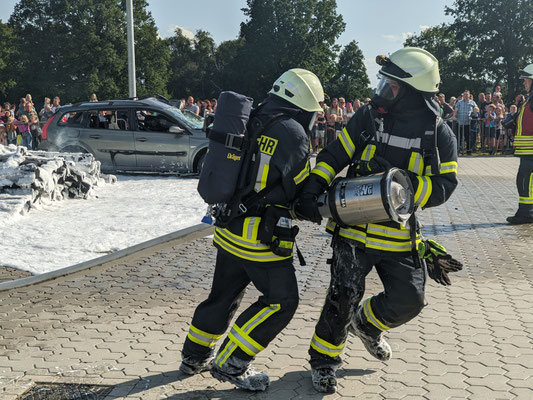 Feuerwehr Zeven Vorführung